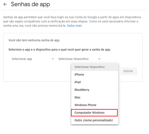 Habilitando aplicativos de terceiros para envio de email no Gmail – LH  Sistemas e Consultoria